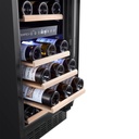 CLQ38DB Double Zone Wine Cabinet - 32 Bottles