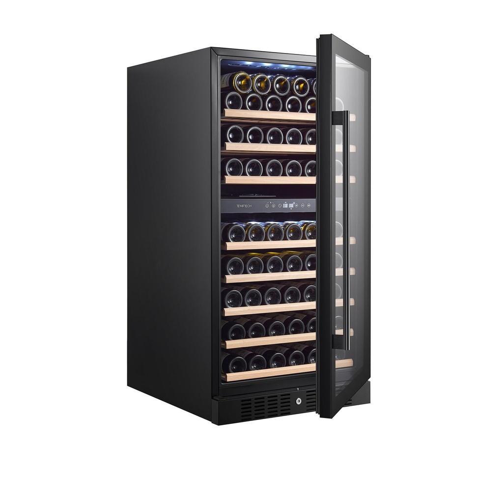 CL120DB Double Zone Wine Cabinet - 94 Bottles