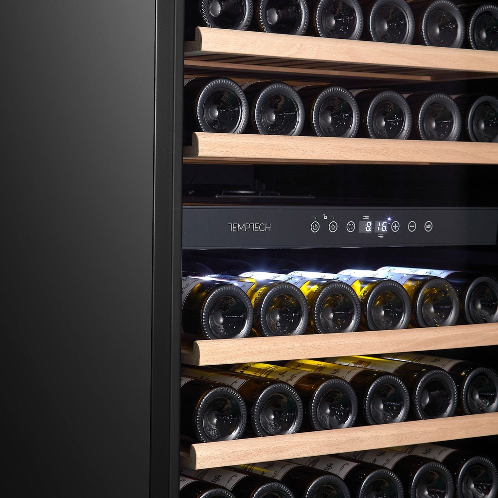 CL120DB Double Zone Wine Cabinet - 94 Bottles