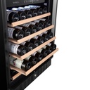 CL120DB Double Zone Wine Cabinet - 94 Bottles