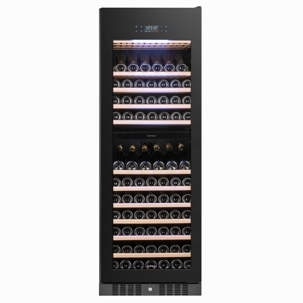  E1000DRB-24 Double Zone Wine Cabinet - 153 Bottles