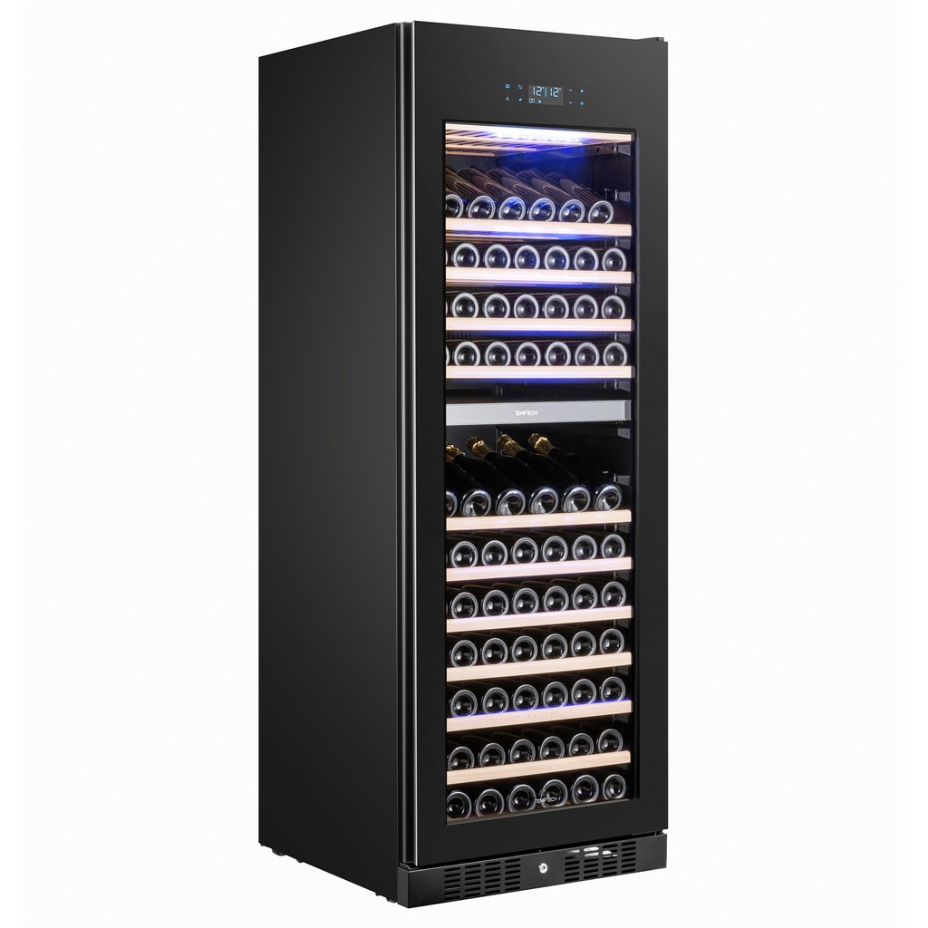  E1000DRB-24 Double Zone Wine Cabinet - 153 Bottles