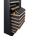  E1000DRB-24 Double Zone Wine Cabinet - 153 Bottles