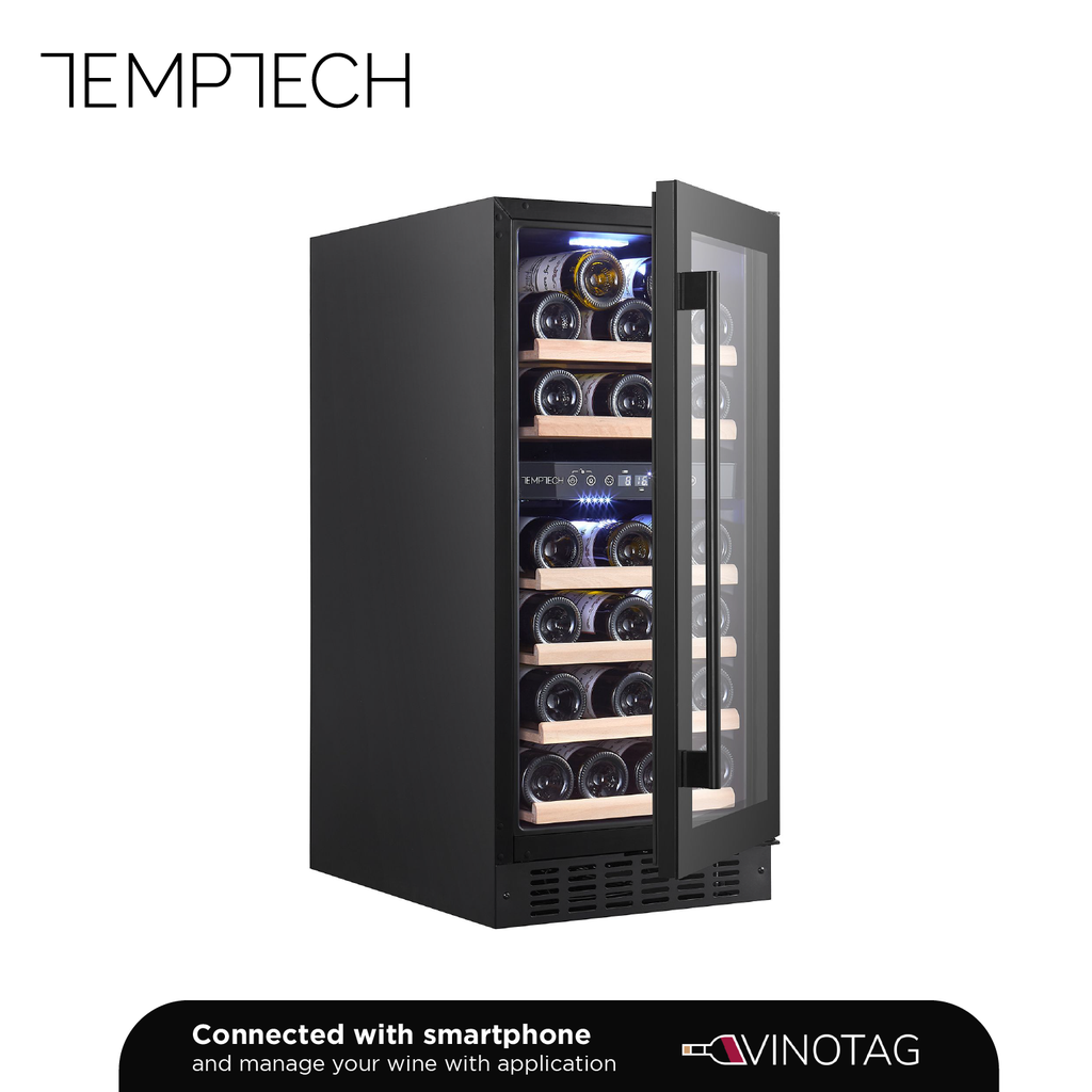 CLQ38DB Double Zone Wine Cabinet - 32 Bottles