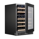 OX60DRB-24 Double Zone Wine Cabinet - 46 Bottles