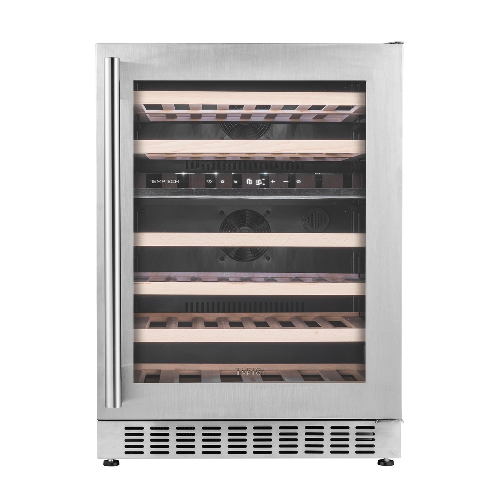 OX60DX-24 Double Zone Wine Cabinet - 46 Bottles