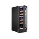 PRESX30DB Double Zone Wine Cabinet - 17 Bottles
