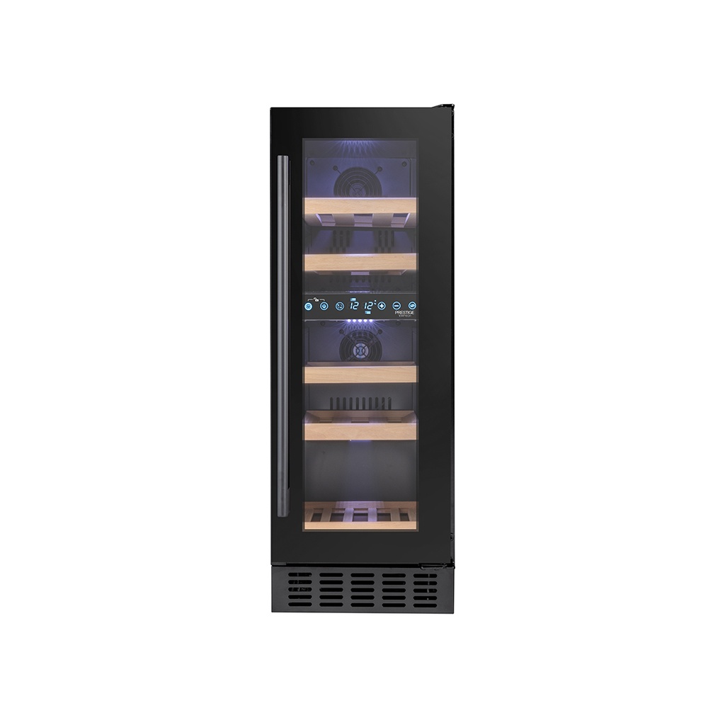 PRESX30DB Double Zone Wine Cabinet - 17 Bottles