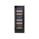 PRESX30DB Double Zone Wine Cabinet - 17 Bottles
