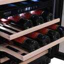 PRESX60DB Double Zone Wine Cabinet - 46 Bottles