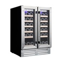 WP2DQ60DCS Double Zone Wine Cabinet - 38 Bottles