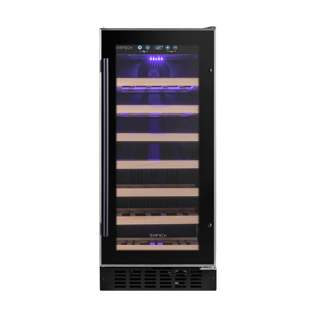 WPQ38SCB Mono Zone Wine Cabinet - 34 Bottles