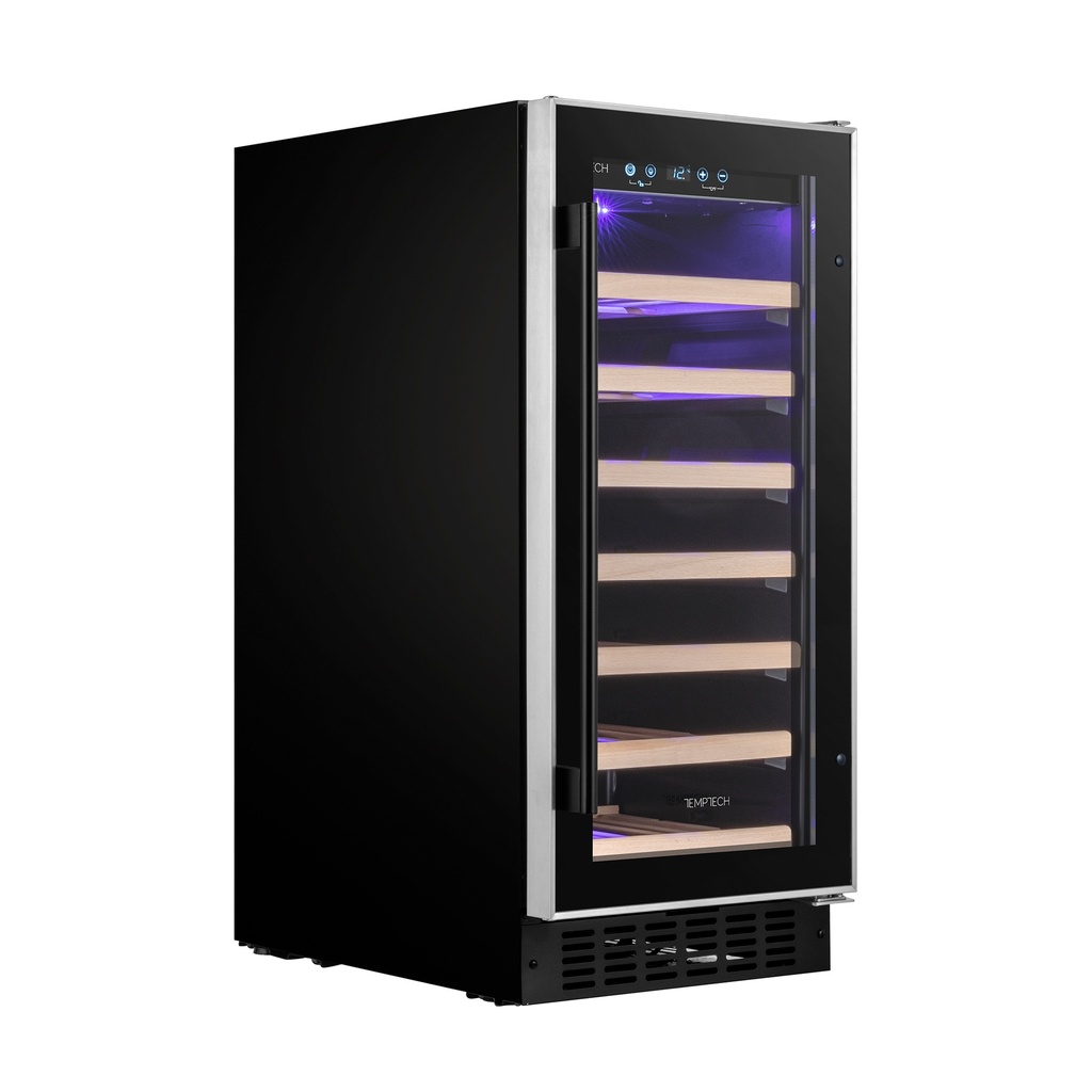 WPQ38SCB Mono Zone Wine Cabinet - 34 Bottles
