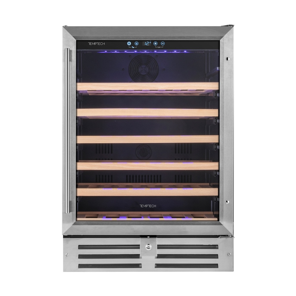 WPQ60SCS Mono Zone Wine Cabinet - 46 Bottles