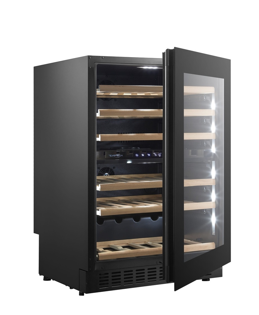 SKX6080DRB Double Zone Wine Cabinet - 34 Bottles