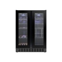 SOM2DX60DRB  Double Zone Wine Cabinet - 36 Bottles