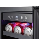 SOM2DX60DRB  Double Zone Wine Cabinet - 36 Bottles