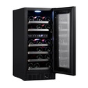 SOMQ38DRB Double Zone Wine Cabinet - 32 Bottles