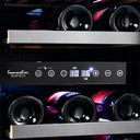 SOMQ38DRB Double Zone Wine Cabinet - 32 Bottles