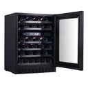 SOMX60DRB Double Zone Wine Cabinet - 46 Bottles