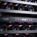 SOMX60DRB Double Zone Wine Cabinet - 46 Bottles