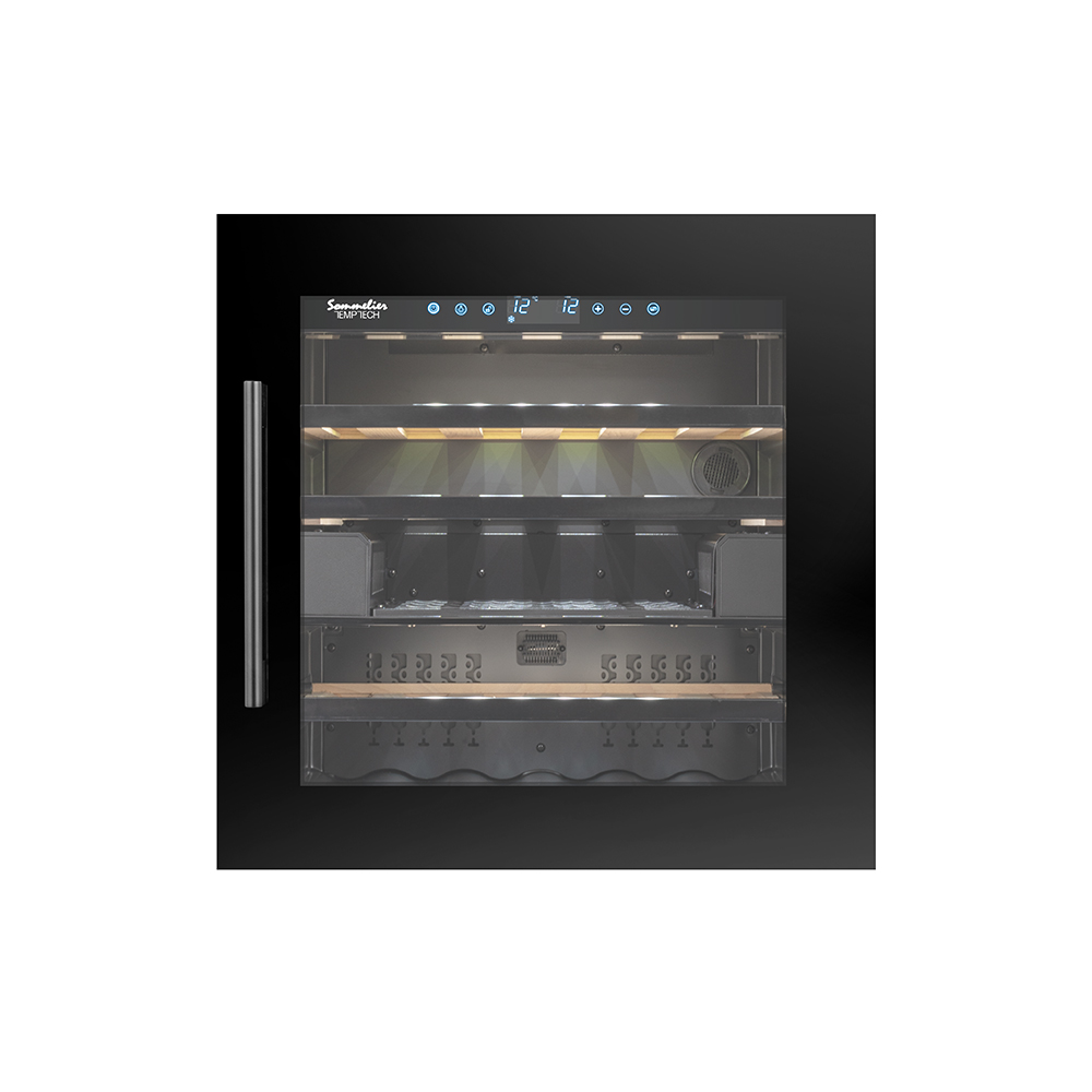 SOMZ60DB Double Zone Wine Cabinet - 28 Bottles