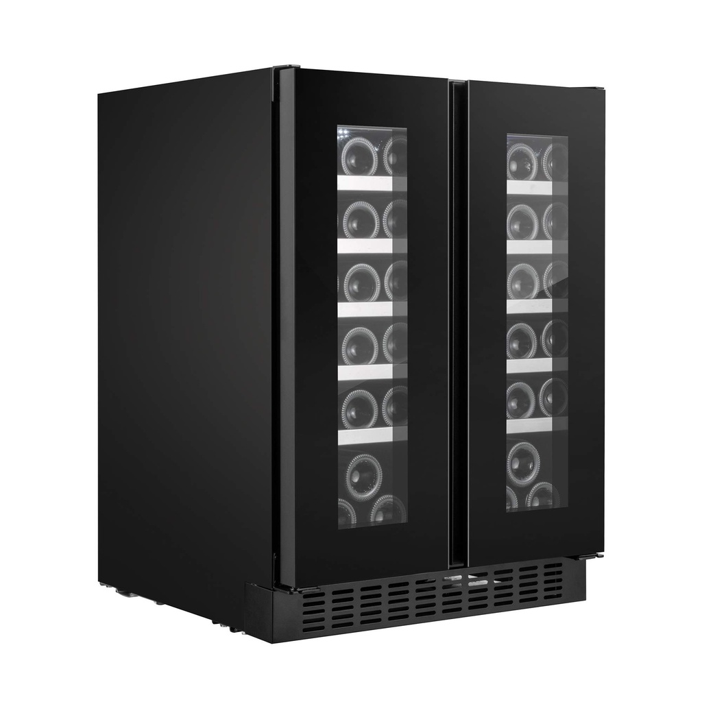 ST2DX60DRB Double Zone Wine Cabinet - 38 Bottles