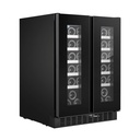 ST2DX60DRB Double Zone Wine Cabinet - 38 Bottles