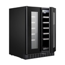 ST2DX60DRB Double Zone Wine Cabinet - 38 Bottles