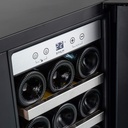 ST2DX60DRB Double Zone Wine Cabinet - 38 Bottles