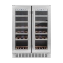 ST2DX60DS Double Zone Wine Cabinet - 38 Bottles