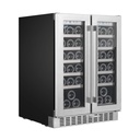 ST2DX60DS Double Zone Wine Cabinet - 38 Bottles