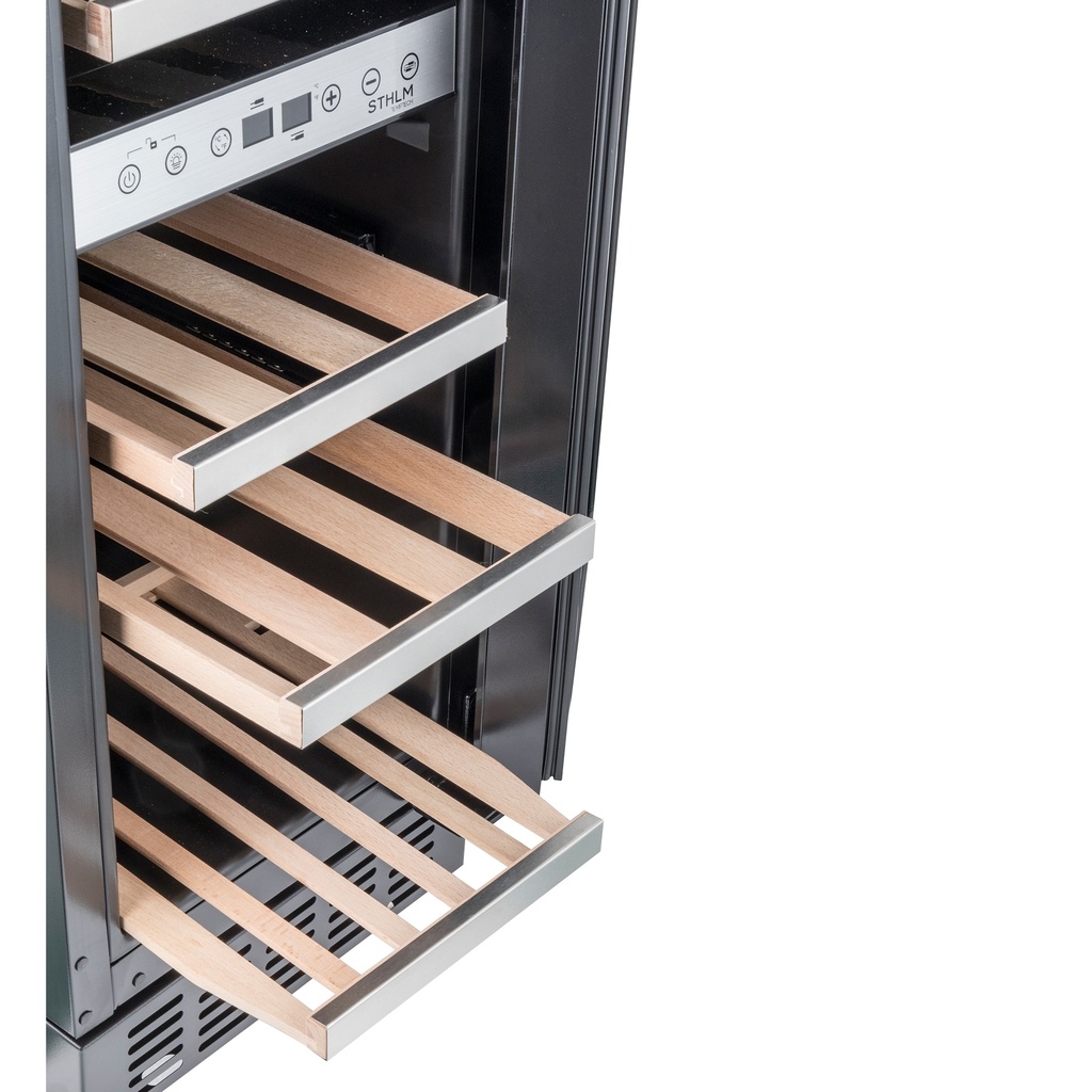STX30DRB Double Zone Wine Cabinet - 19 Bottles
