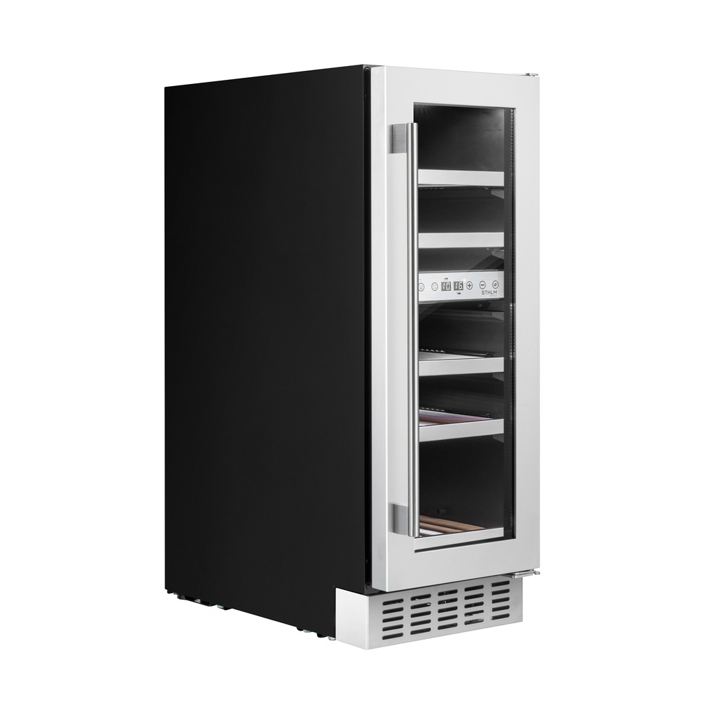 STX30DS Double Zone Wine Cabinet - 17 Bottles