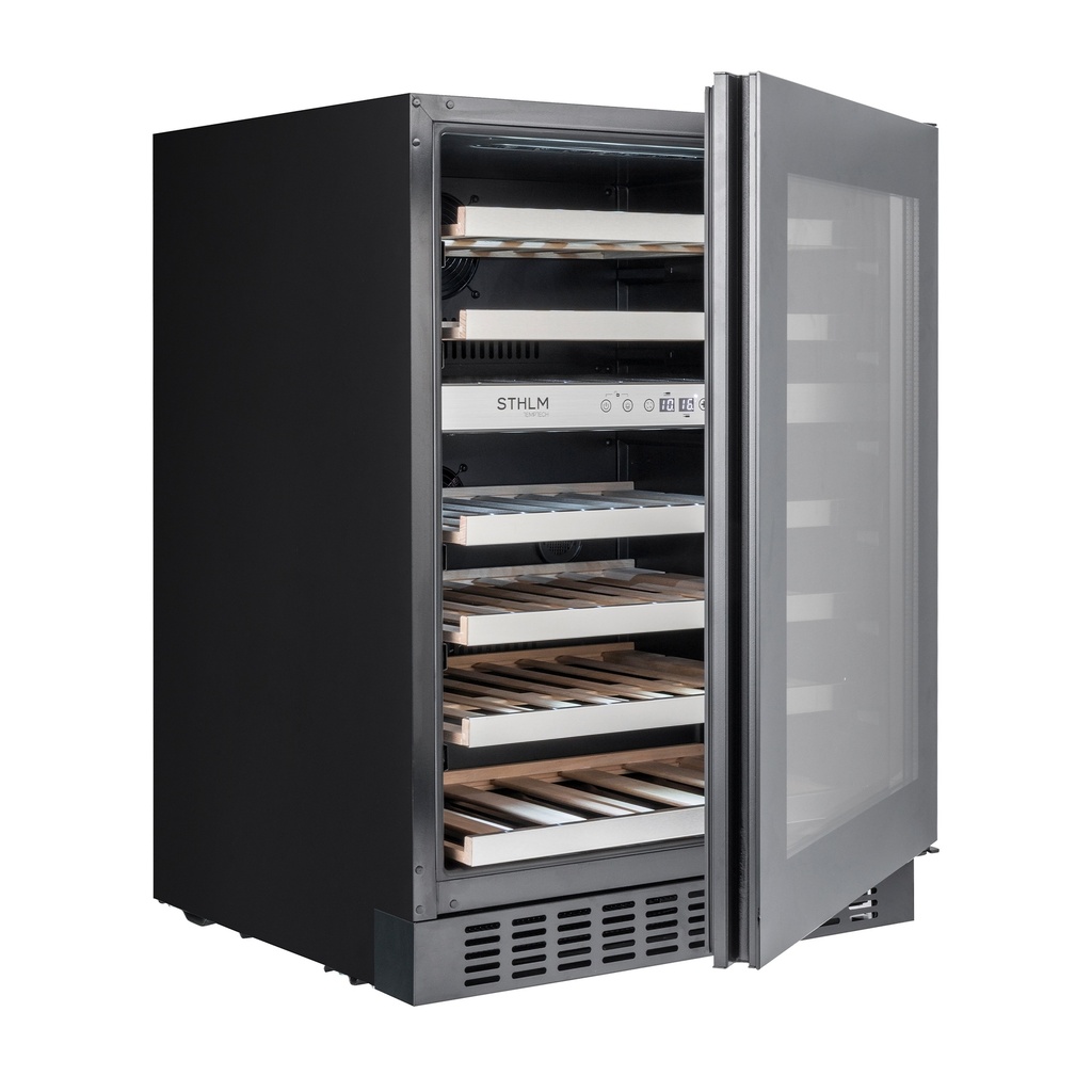 STX60DRB Double Zone Wine Cabinet - 46 Bottles