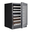 STX60DRB Double Zone Wine Cabinet - 46 Bottles