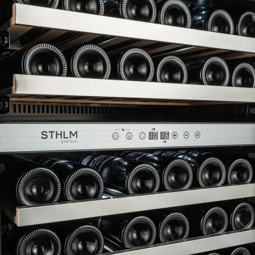 STX60DRB Double Zone Wine Cabinet - 46 Bottles