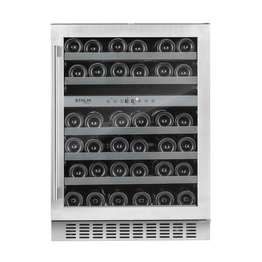 STX60DS Double Zone Wine Cabinet - 46 Bottles