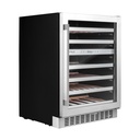 STX60DS Double Zone Wine Cabinet - 46 Bottles
