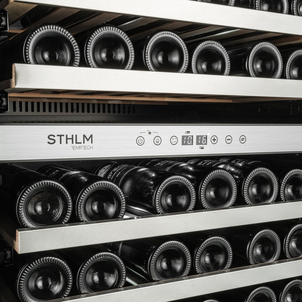 STX60DS Double Zone Wine Cabinet - 46 Bottles