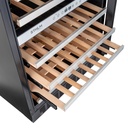 STX60DS Double Zone Wine Cabinet - 46 Bottles