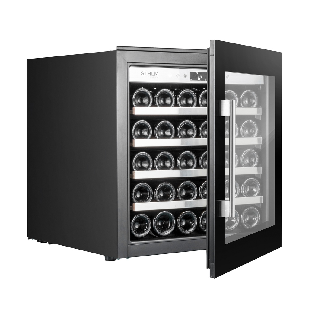 STZ60SB Mono Zone Wine Cabinet - 30 Bottles