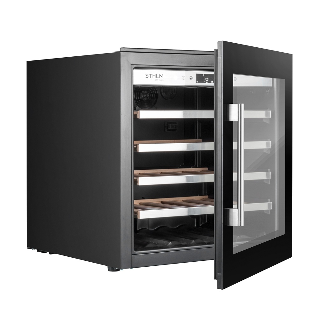 STZ60SB Mono Zone Wine Cabinet - 30 Bottles