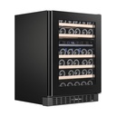 OX60DRB-24 Double Zone Wine Cabinet - 46 Bottles