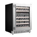 OX60DX-24 Double Zone Wine Cabinet - 46 Bottles