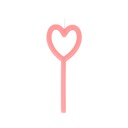 Meri Meri Slim Heart Candles