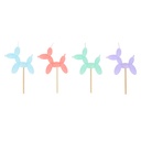 Meri Meri Balloon Dog Candles (x 4)