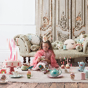 Meri Meri Pink Tall Tapered Candles (x 12)