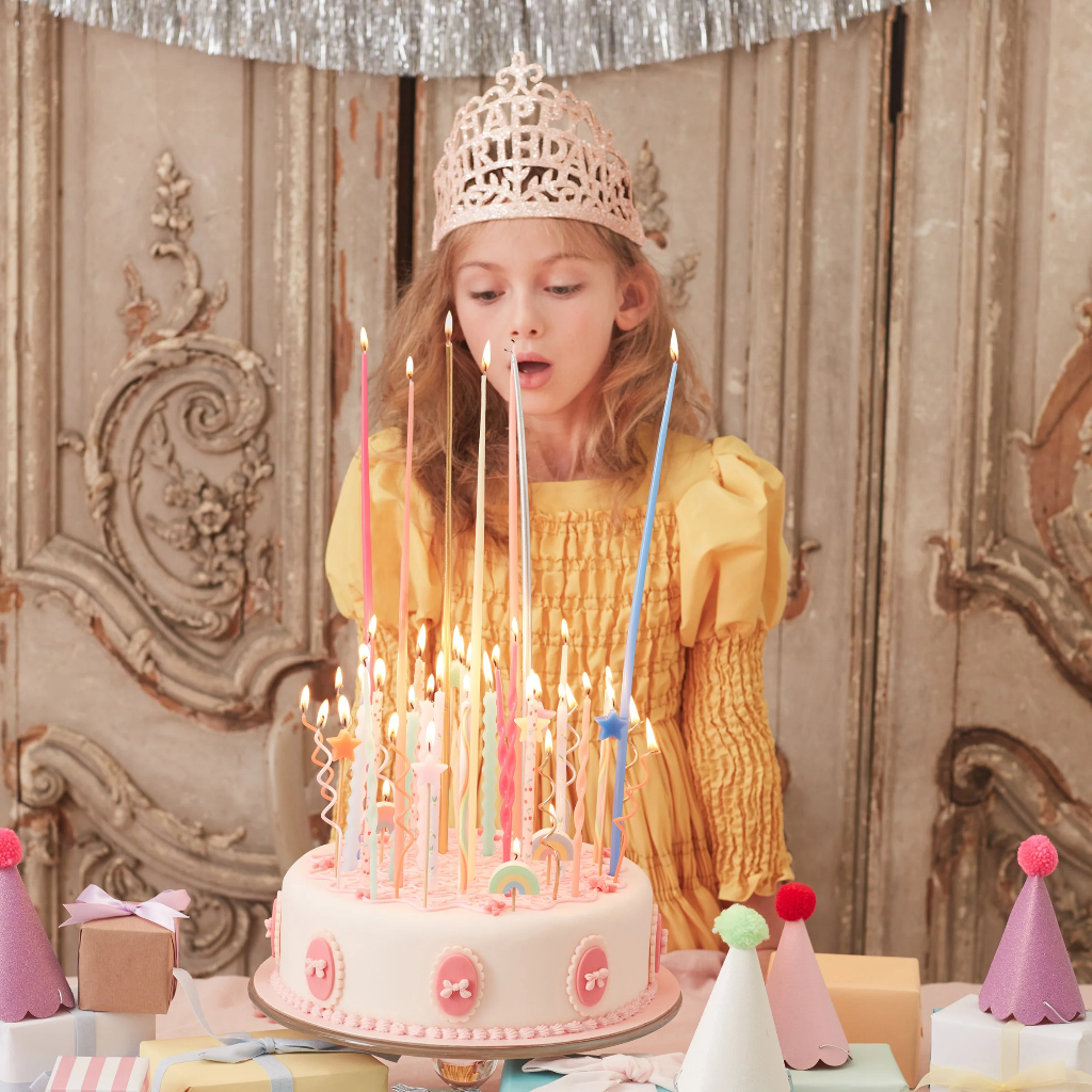 Meri Meri Pink Tall Tapered Candles (x 12) (copy)