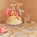 Meri Meri Pastel Bow Cake Toppers (x 3)